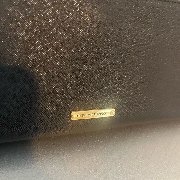 Rebecca Minkoff black studded clutch - Picture 4 of 12